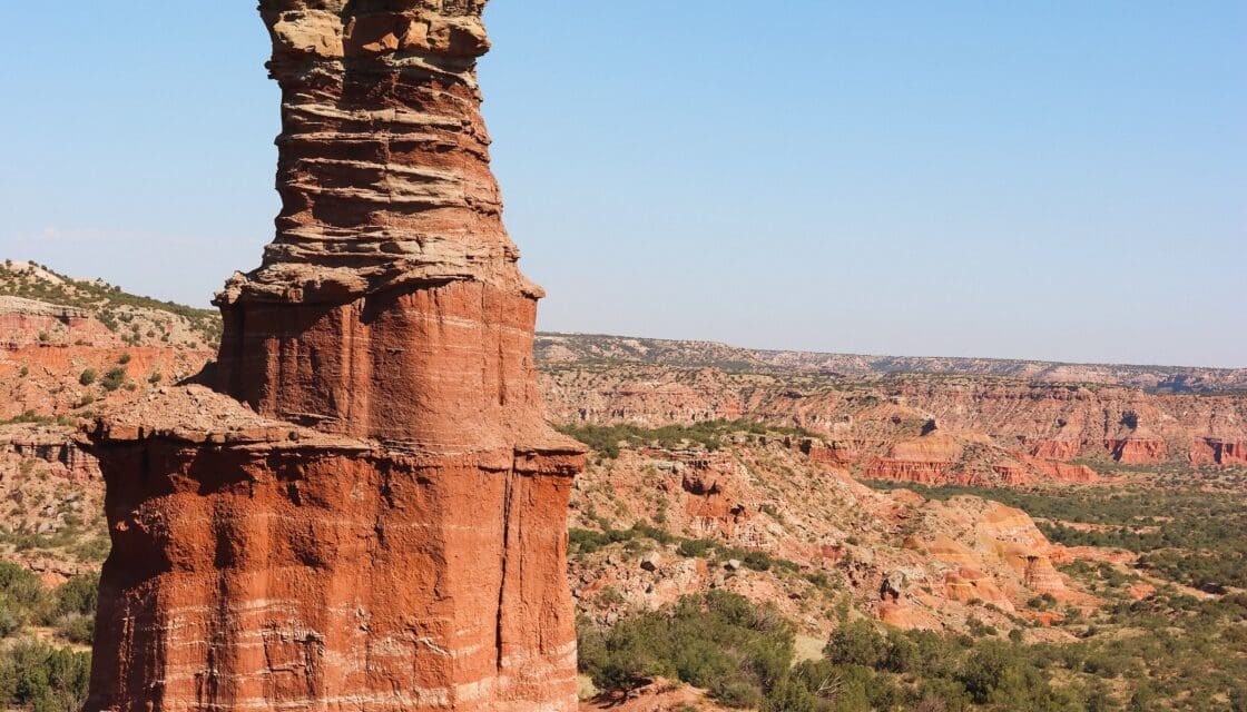 Palo Duro Canyon rock formations, Texas